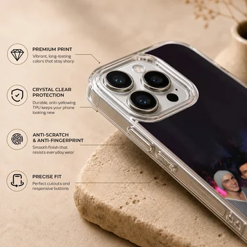 Big Time Rush band members on a sleek phone case — Info