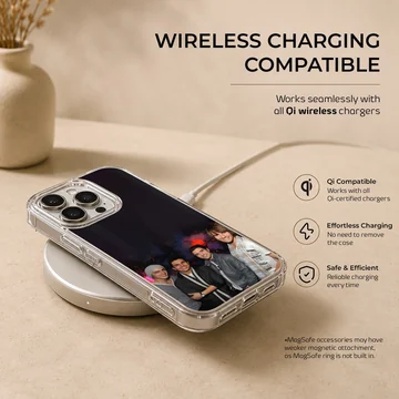 Big Time Rush band members on a sleek phone case — Charging