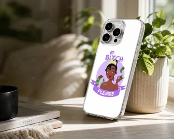 Bitch Please cartoon design on phone case — Lifestyle