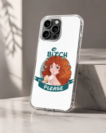 Bitch Please cartoon design phone case