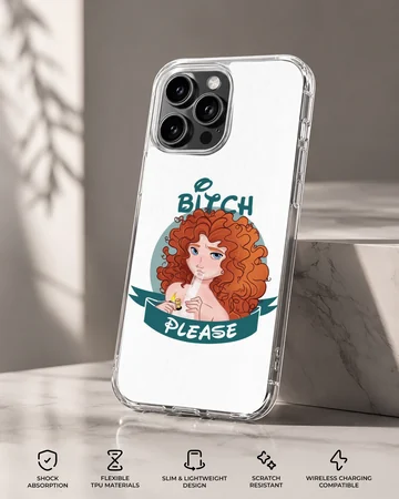 Bitch Please cartoon design phone case — Specs