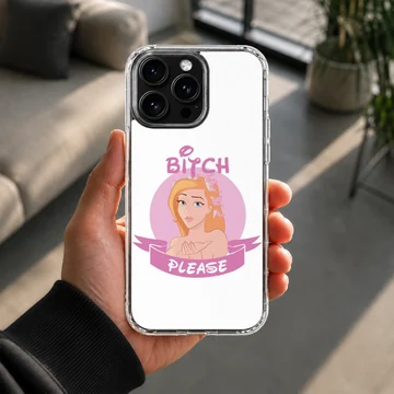 Bitch Please playful cartoon phone case design — Lifestyle