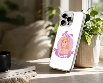 Bitch Please playful cartoon phone case design — Lifestyle
