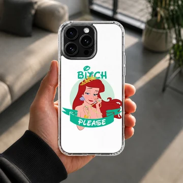 Bitch Please illustration on a phone case with playful text — Lifestyle
