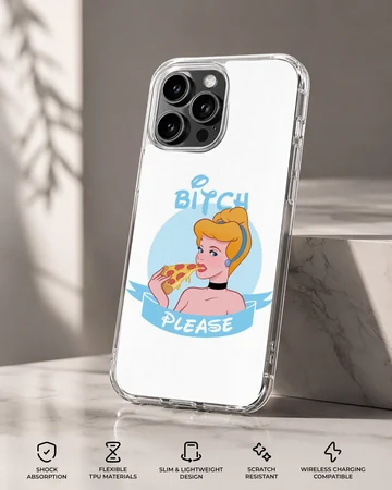 Bitch Please whimsical illustration phone case design — Specs