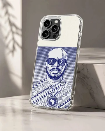 Black Coffee music icon design on phone case