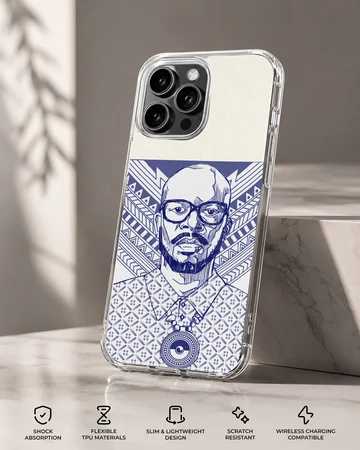 Dynamic Black Coffee artwork printed on a phone case — Specs