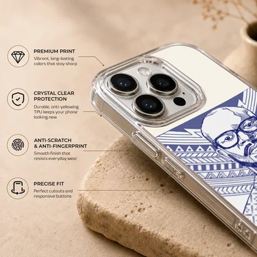 Dynamic Black Coffee artwork printed on a phone case — Info