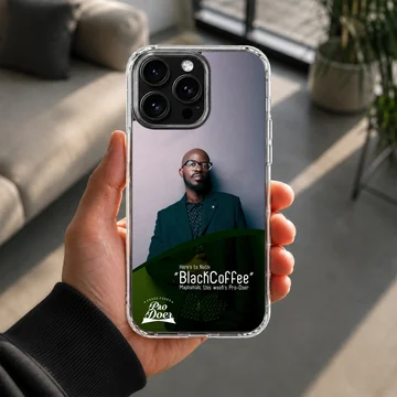 Black Coffee portrait on music icon phone case — Lifestyle