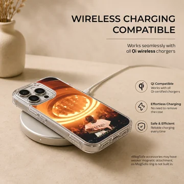 Digital illustration of Black Coffee on phone case — Charging