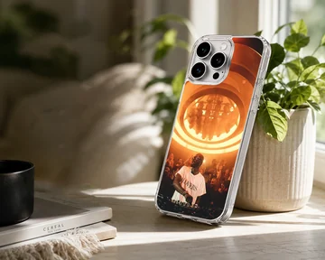 Digital illustration of Black Coffee on phone case — Lifestyle