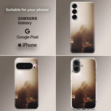 Phone case with iconic DJ Black Coffee image — Collage