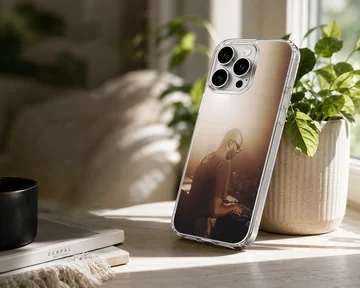Phone case with iconic DJ Black Coffee image — Lifestyle