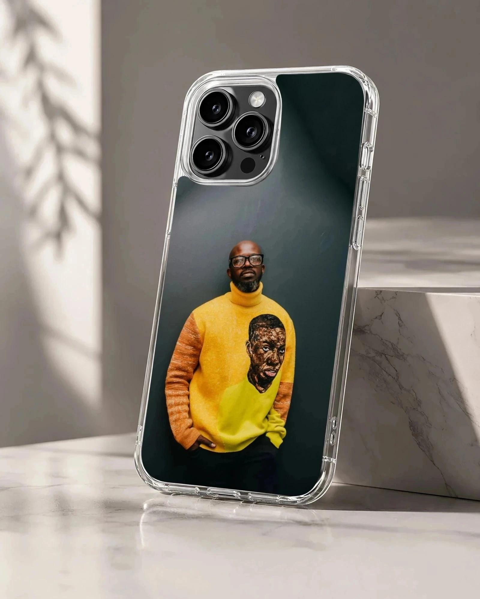 Black Coffee depicted in vibrant artwork on phone case