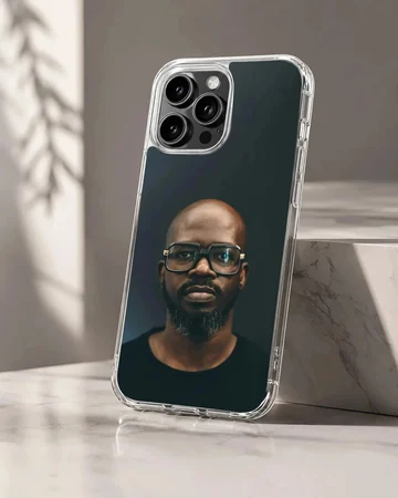Photographic portrait of Black Coffee on a phone case