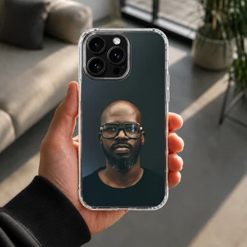 Photographic portrait of Black Coffee on a phone case — Lifestyle