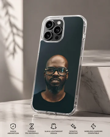Photographic portrait of Black Coffee on a phone case — Specs