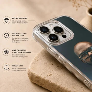 Photographic portrait of Black Coffee on a phone case — Info