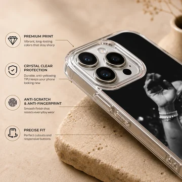 Black Coffee music icon design on a phone case. — Info