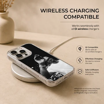 Black Coffee music icon design on a phone case. — Charging