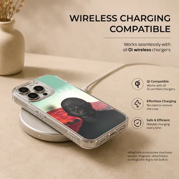 Black Coffee music icon design on a phone case — Charging