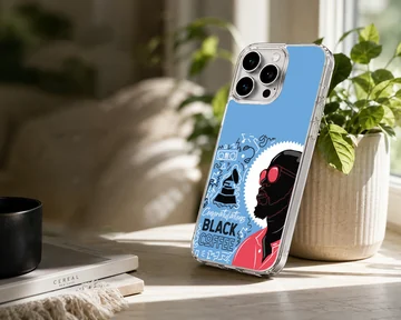 Black Coffee music icon digital illustration on phone case — Lifestyle