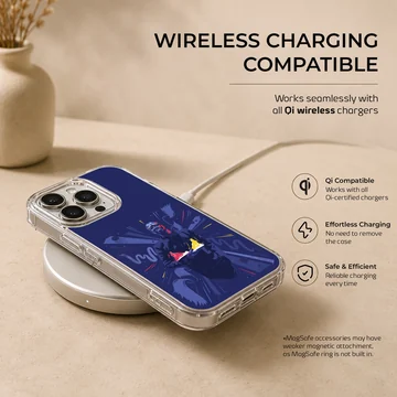 Dynamic Black Coffee design on phone case — Charging