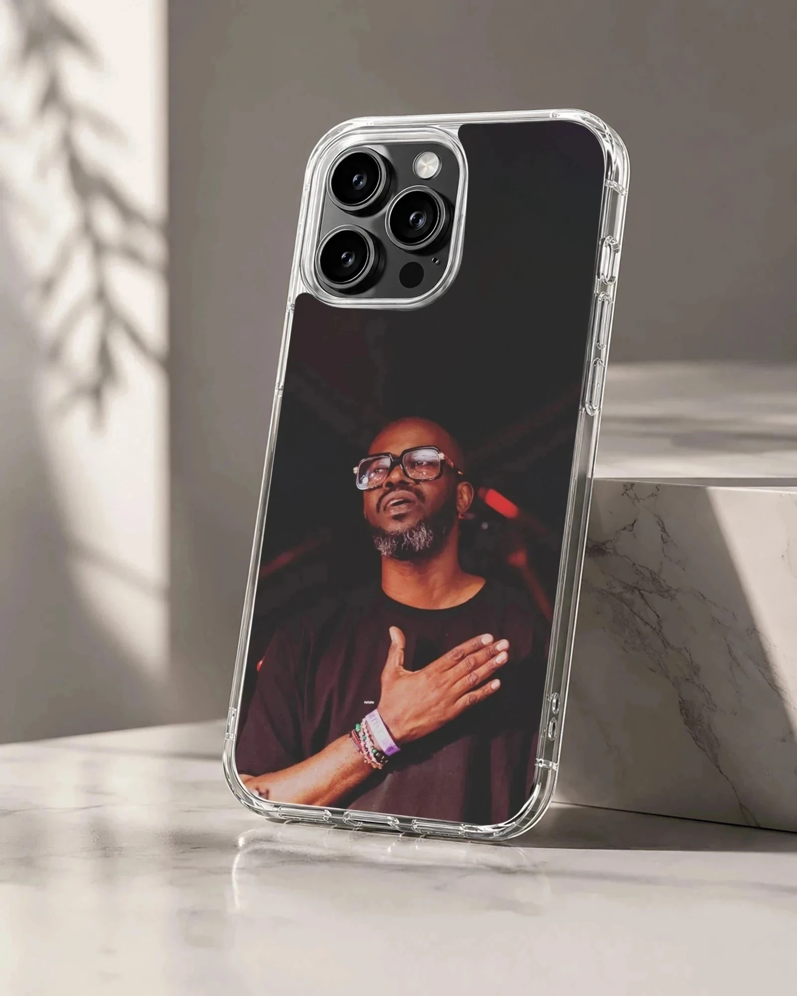 Black Coffee iconic portrait on phone case