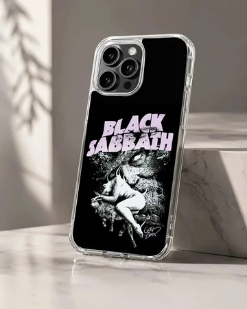 Black Sabbath iconic artwork phone case