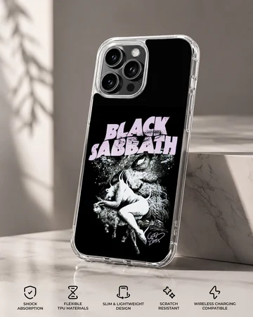 Black Sabbath iconic artwork phone case — Specs