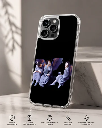 Black Sabbath angels illustration on phone case — Specs