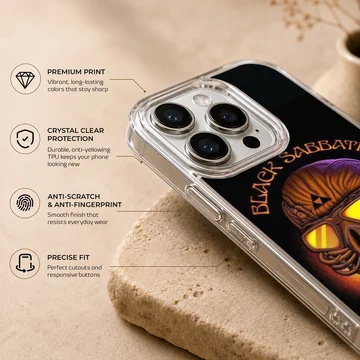 Black Sabbath inspired artwork on phone case — Info