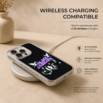 Black Sabbath band artwork on phone case — Charging