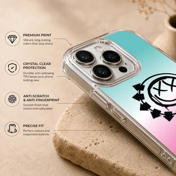 Blink 18 phone case with iconic logo design — Info