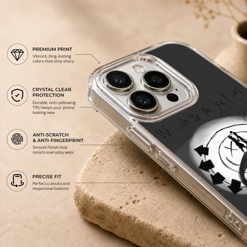 Blink 18 themed phone case with bold imagery and typography. — Info