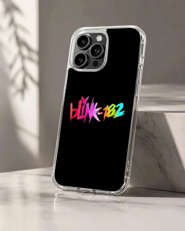 Bold typography Blink 18 design on phone case