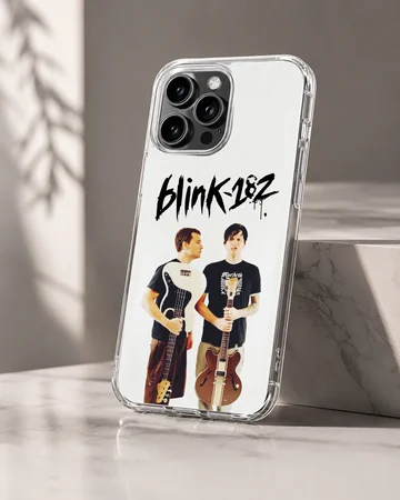Blink 18 band image printed on phone case — Hero