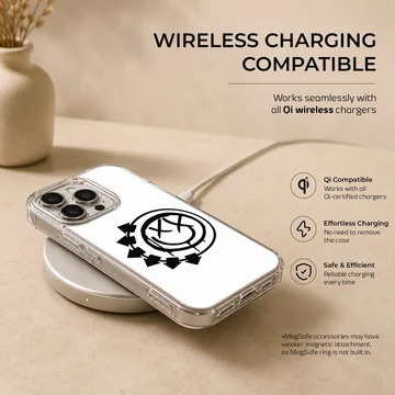 Blink 18 inspired black and white cool design on phone case — Charging