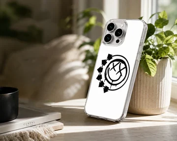 Blink 18 inspired black and white cool design on phone case — Lifestyle