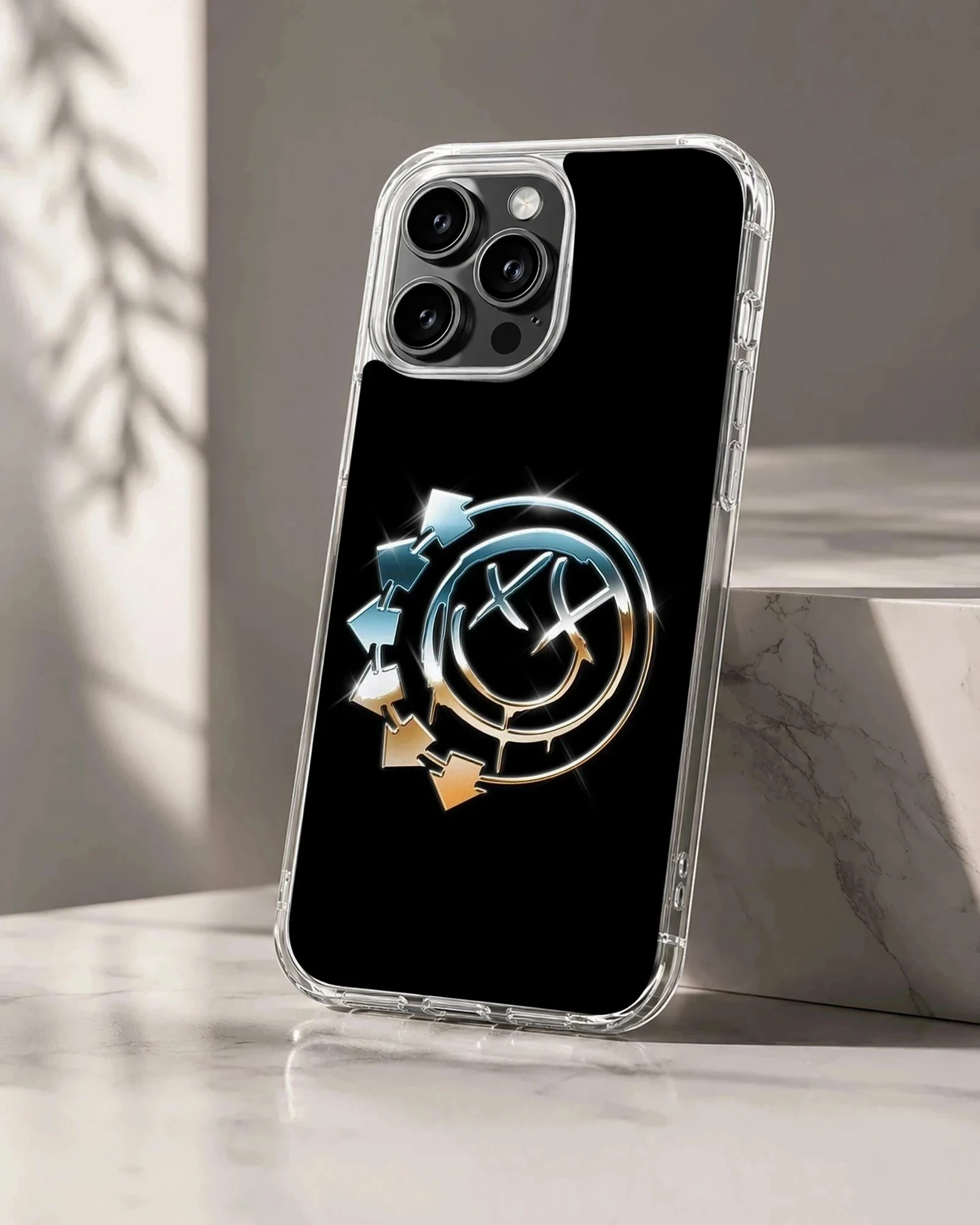 Blink 18 band logo design phone case
