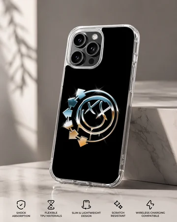 Blink 18 band logo design phone case — Specs