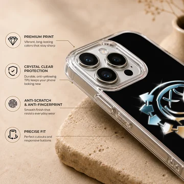 Blink 18 band logo design phone case — Info