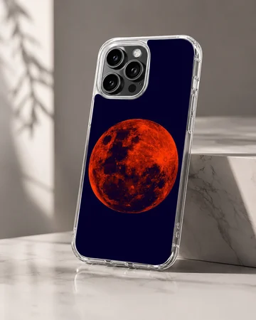 Blood Moon design on a phone case showcasing a surreal visual — Hero