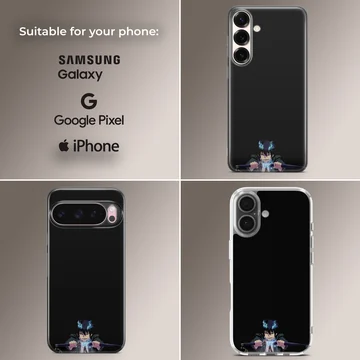 Anime hero design on Blue Exorcist101 K phone case — Collage