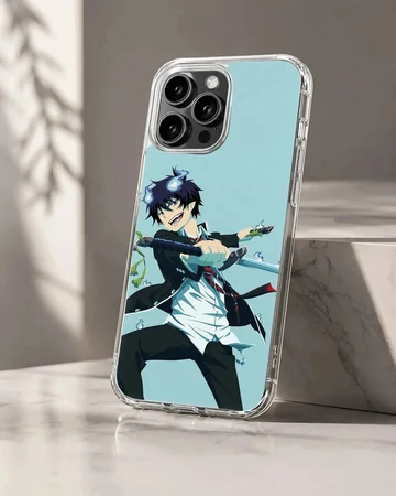 Blue Exorcist103 K with dynamic anime character on phone case
