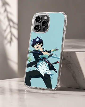 Blue Exorcist103 K with dynamic anime character on phone case — Hero