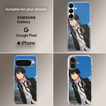 Blue Exorcist302 K dynamic anime illustration phone case — Collage