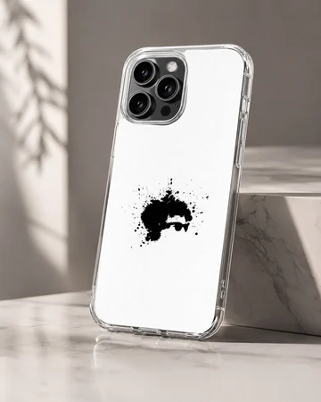 Minimalist ink design of Bob Dylan on phone case — Hero