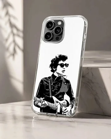 Bob Dylan classic music icon design phone case