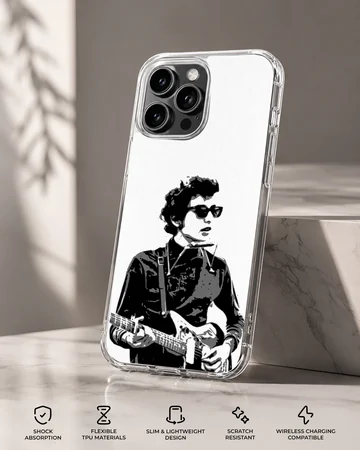 Bob Dylan classic music icon design phone case — Specs